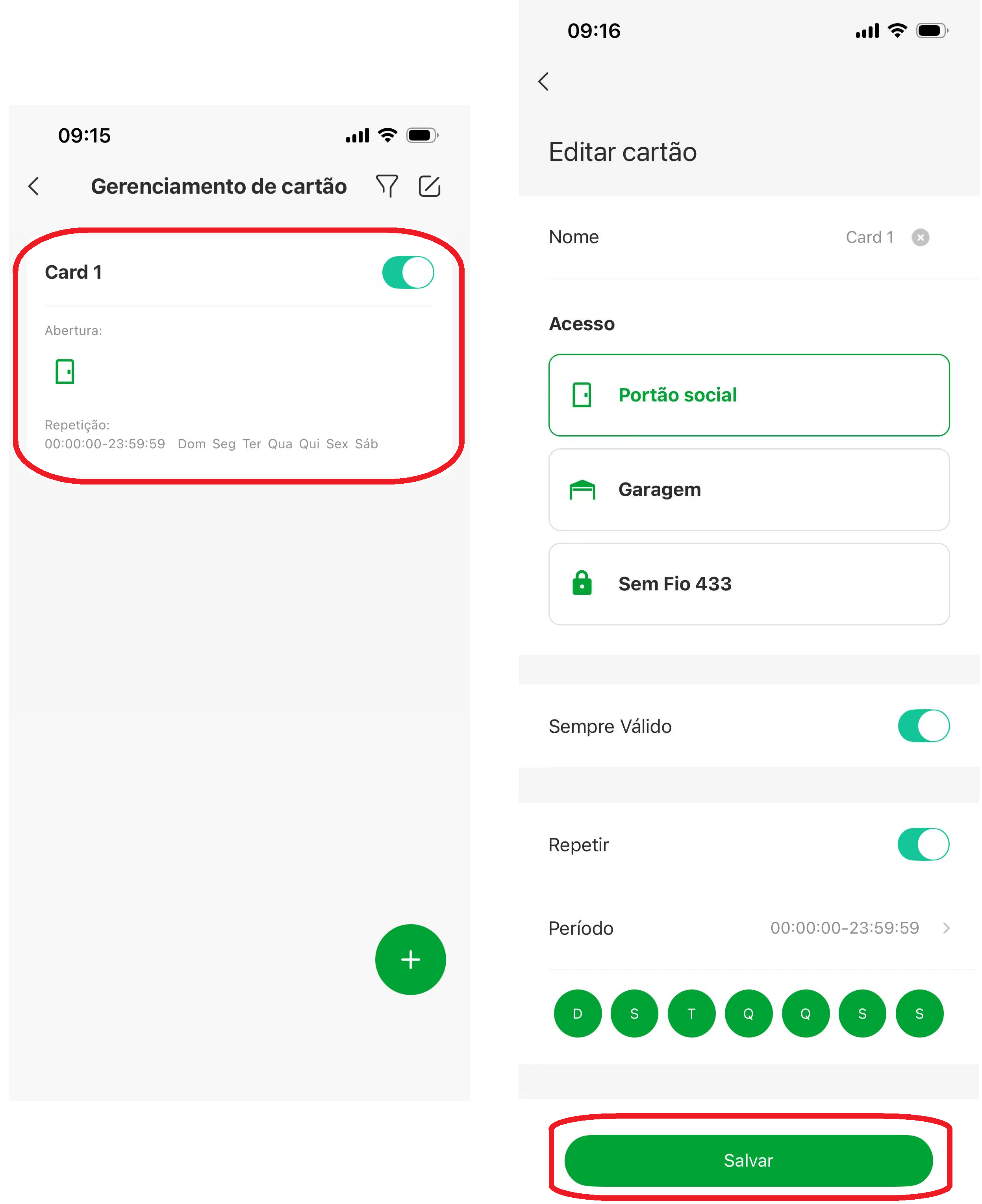 Config cartão 2